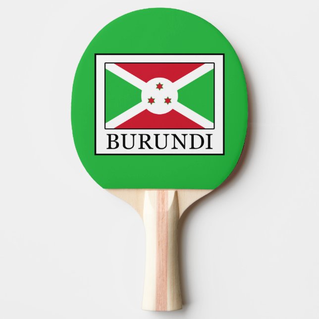 Burundi Tischtennis Schläger (Vorderseite)