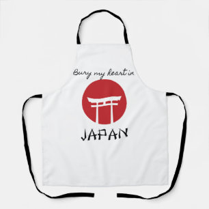 Bury My Heart in Japan Schürze