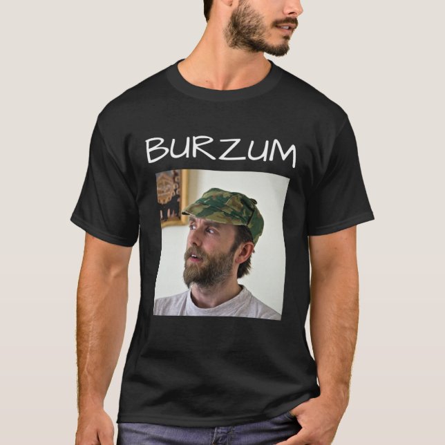 Burzum Varg Vikernes Black Metal History T-Shirt (Vorderseite)
