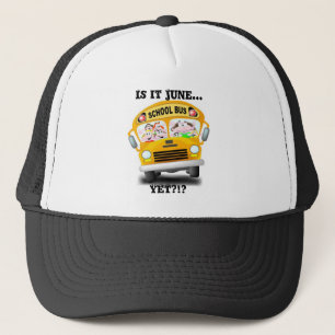 bus2, ist schult es Juni…, DENNOCH?!? Truckerkappe