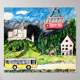 Bus-Ausflug Poster
