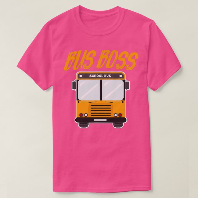 Bus Boss Funny School Busfahrer Classic TShirt (Design vorne)