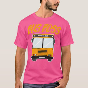 Bus Boss Funny School Busfahrer Classic TShirt