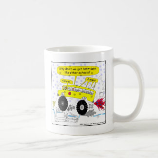 Bus-Cartoon mit 686 Monstern Schul Tasse