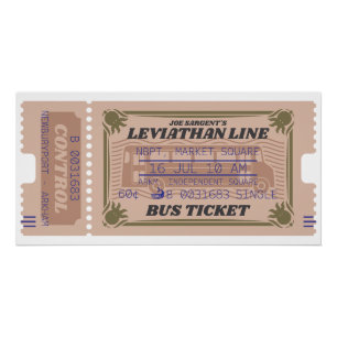 Bus der Linie Leviathan Innsmouth Poster