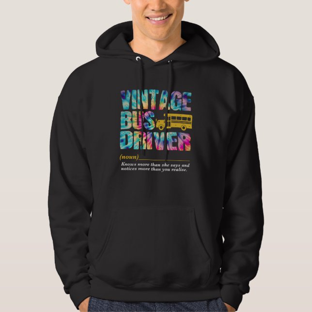 Bus Driver Appreciation Week Back to School  1 Hoodie (Vorderseite)
