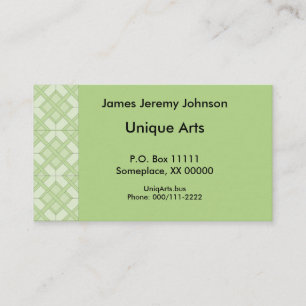 Bus. Karte - Drei Diamantplatten