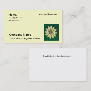 Bus. Karte - Häkelmuster - dünn