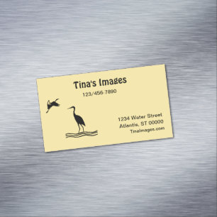 Bus. Karte (mag) - Shore Birds