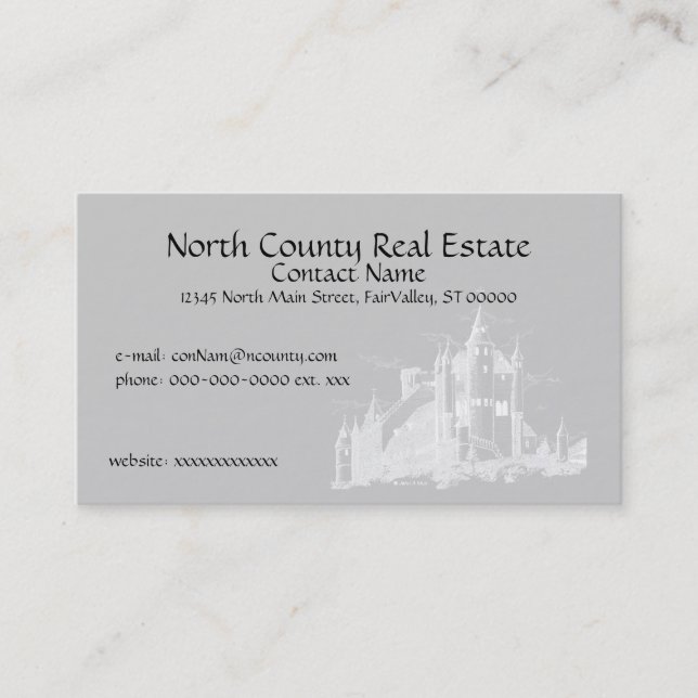 Bus. Karte - Schloss (Vorderseite)