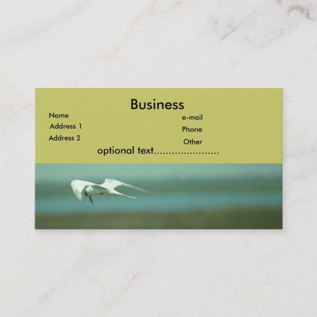 Bus. Karte - Tern (Vorderseite)