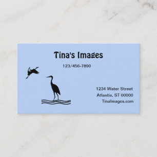 Bus. Karte - Vogelbilder