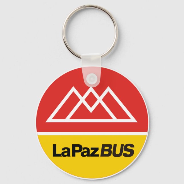 Bus Llavero La Paz Schlüsselanhänger (Vorderseite)