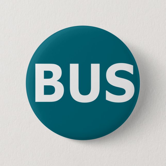 BUS-Logo - Blau Button (Vorderseite)