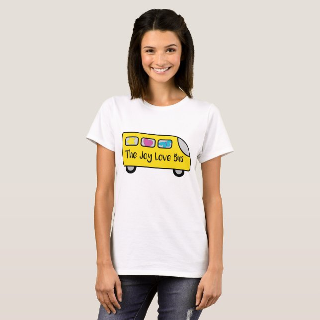 Bus-Logo-T-Shirt das JLB der Frauen T-Shirt (Vorne ganz)