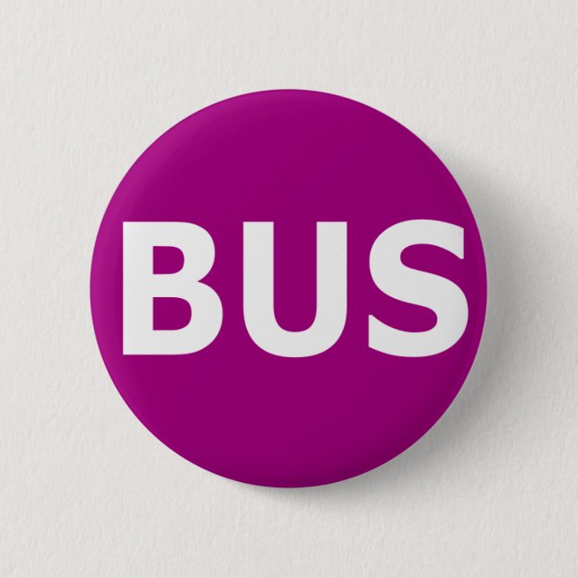 BUS-Logo - Veilchen Button (Vorderseite)