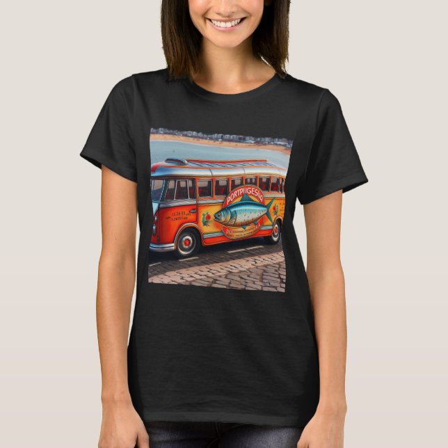 Bus nach Sardinien T-Shirt (Vorderseite)