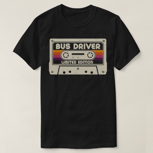 BUS-TREIBER-Beruf T-Shirt (Design vorne)