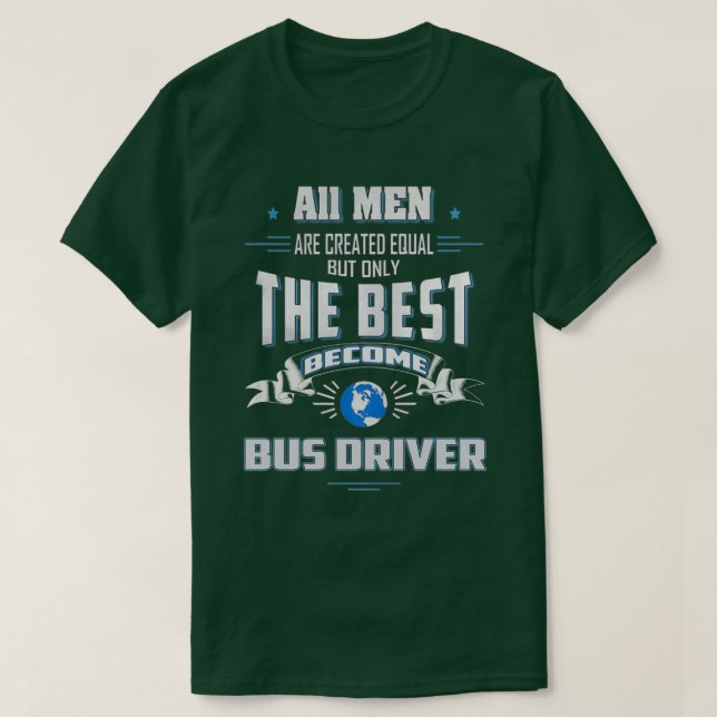BUS-TREIBER für Männer T-Shirt (Design vorne)