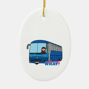 Bus-Treiber Keramikornament