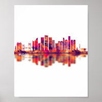Busan South Korea Skyline