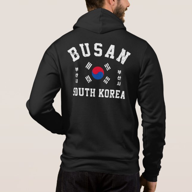 Busan Südkorea Hoodie (Rückseite)
