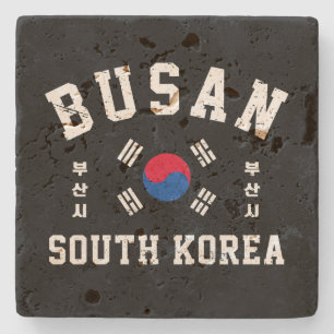 Busan Südkorea Steinuntersetzer