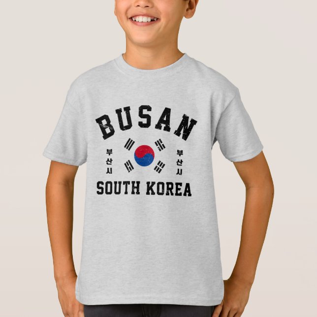 Busan Südkorea T-Shirt (Vorderseite)