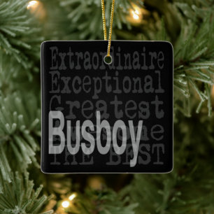 Busboy Extraordinator Keramikornament