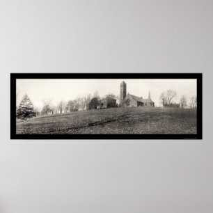 Büschel-Uni Medford Foto 1910 Poster