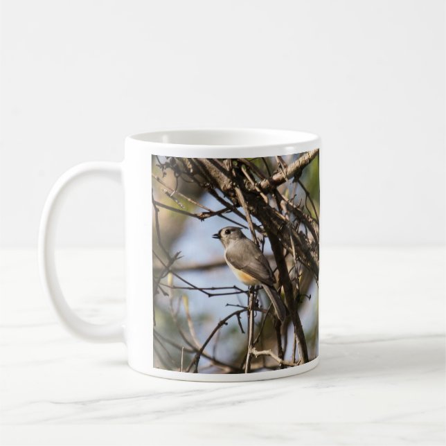 Büscheliger Titmouse Kaffeetasse (Links)