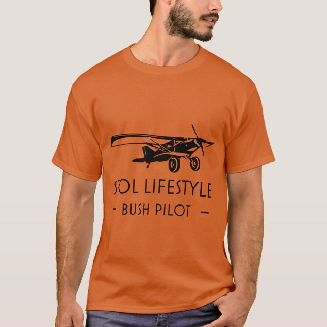 Buschpilot T-Shirt (Vorderseite)