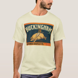 Busckingham California Bartletts Vintag Crate Labr T-Shirt