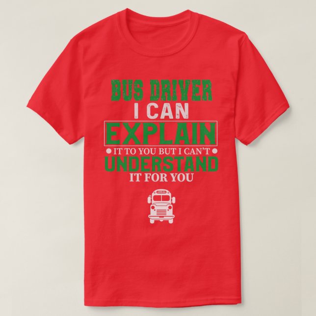 Busfahrer 22 T-Shirt (Design vorne)