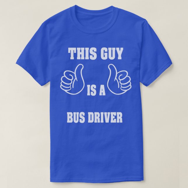 Busfahrer 8 T-Shirt (Design vorne)