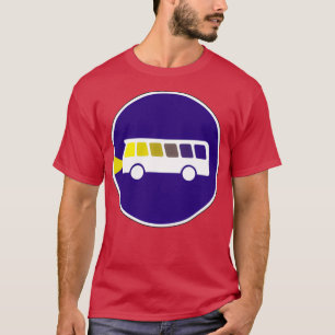 Busfahrer auf Nachtautobahn T-Shirt