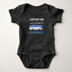 Busfahrer auf Zeit Buskamperfekt Geschenk Baby Strampler