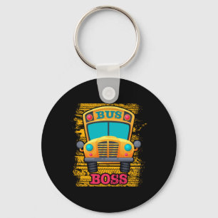 Busfahrer - Bewertung des Schulbusfahrers Schlüsselanhänger