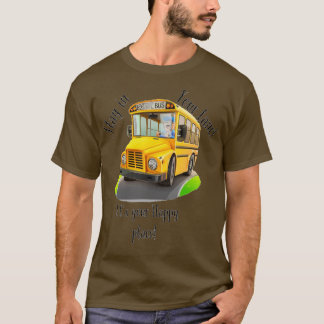 Busfahrer bleibe in der Spur T-Shirt