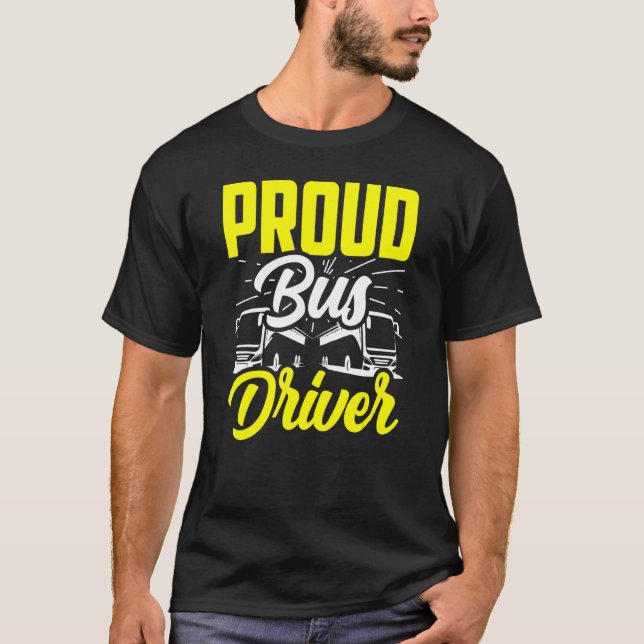 Busfahrer Busman Busman Buses T-Shirt (Vorderseite)