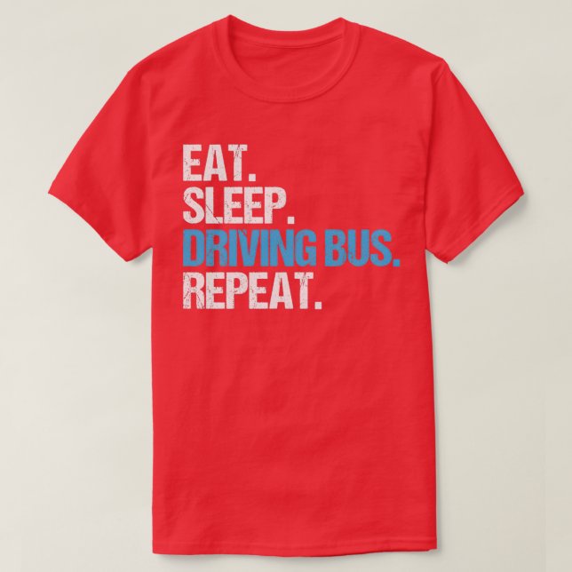 Busfahrer Busman Schoolbus Schulbus Geschenk Idee  T-Shirt (Design vorne)