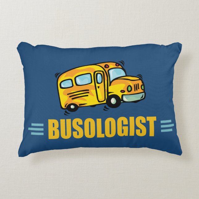 Busfahrer Dekokissen (Vorderseite)