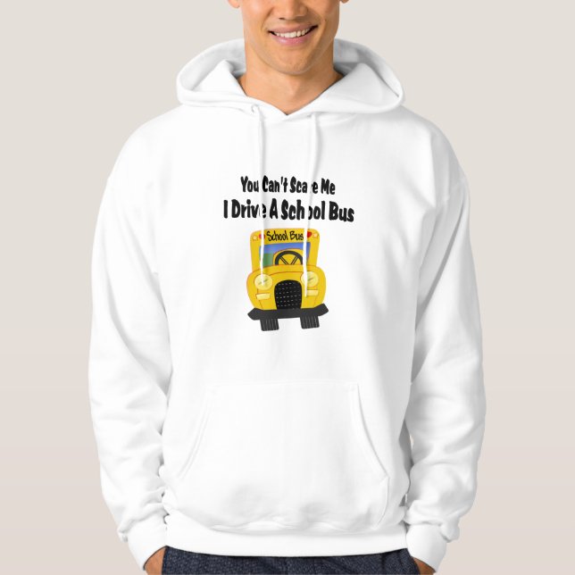 Busfahrer der Funny School Hoodie (Vorderseite)