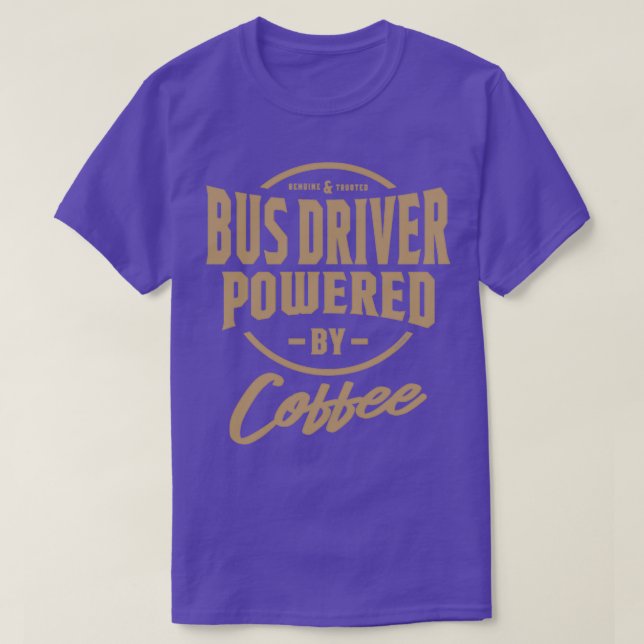 Busfahrer Funny Job und Hobby 2 T-Shirt (Design vorne)