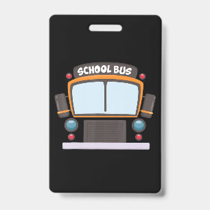 Busfahrer für Schulbusse Boys Girls Halloween Ausweis