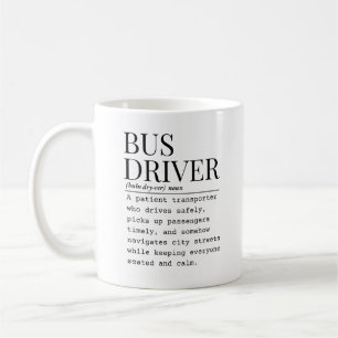 Busfahrer Kaffeetasse