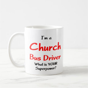 Busfahrer, Kirche Kaffeetasse