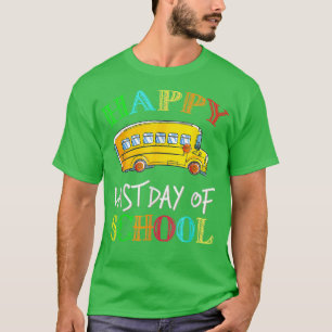 Busfahrer letzten Tag Shirt School Bus Dri