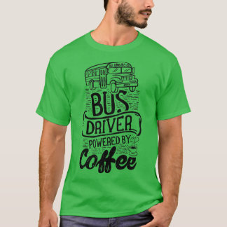 Busfahrer mit Kaffee 7 T-Shirt