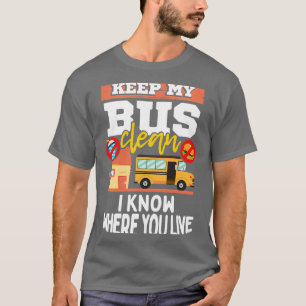 Busfahrer-Schulbus 30 T-Shirt